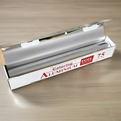 Rollo de papel de aluminio para el hogar portátil de grado alimenticio para hornear
