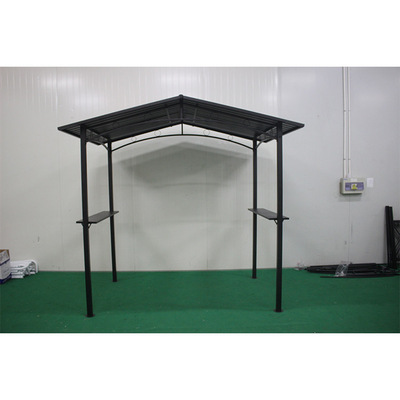 Pavilión de marco metálico impermeable Gazebo para jardín al aire libre espacio de lujo