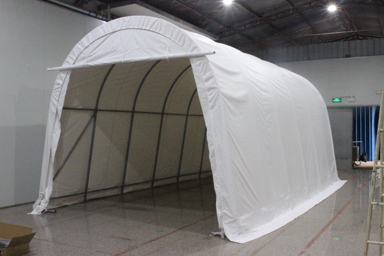 Puertas de paredes laterales removibles de 400*730*330cm Carport pesado para patio trasero y camping