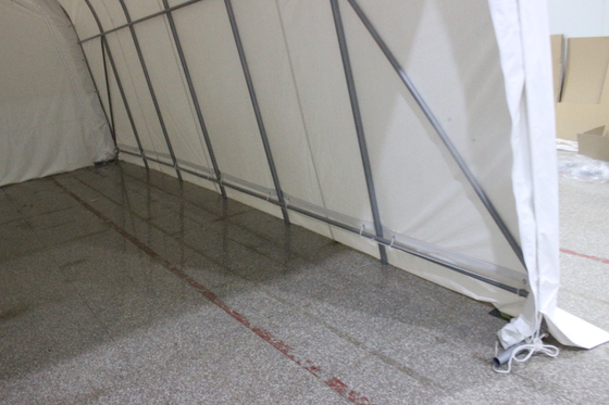 Puertas de paredes laterales removibles de 400*730*330cm Carport pesado para patio trasero y camping