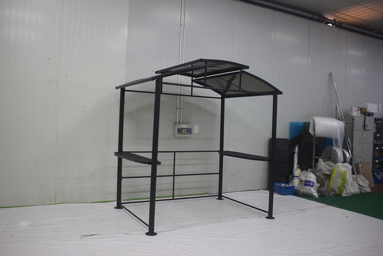 Tienda de pabellón plegable para barbacoa, parrillado y refugio al aire libre Canopy 2.36*1.52*2.36M barbacoa