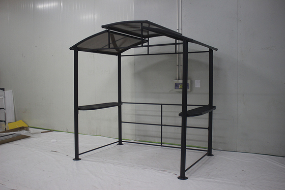 Tienda de pabellón plegable para barbacoa, parrillado y refugio al aire libre Canopy 2.36*1.52*2.36M barbacoa