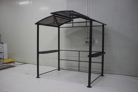 Tienda de pabellón plegable para barbacoa, parrillado y refugio al aire libre Canopy 2.36*1.52*2.36M barbacoa