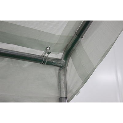 Tienda de fiesta de aluminio blanco grande exterior CP004 con acabado de vela sin revestimiento