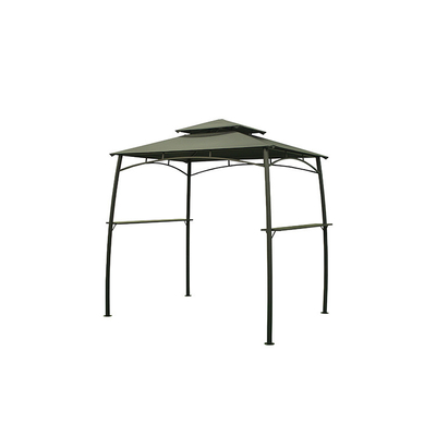 Cuadro de metal personalizable Jardín barbacoa parrilla Gazebo para entretenimiento al aire libre
