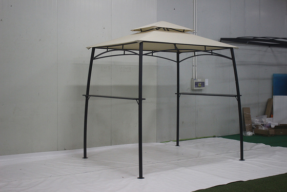 Cuadro de metal personalizable Jardín barbacoa parrilla Gazebo para entretenimiento al aire libre