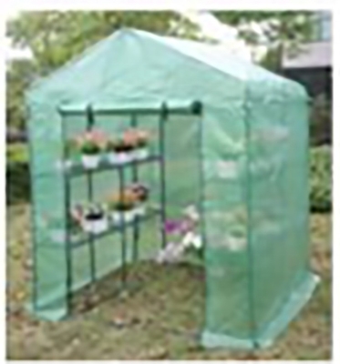 Cuadro de trabajo pesado de metal invernadero impermeable de plástico de ventilación para el crecimiento de plantas al aire libre