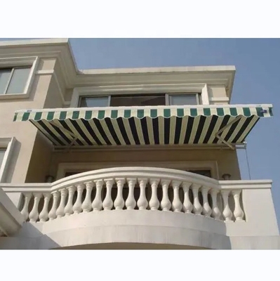 Balcón Patio Toldo retráctil con material de acero y 2.5 * 2m Tipo completamente abierto