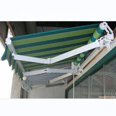 Balcón Patio Toldo retráctil con material de acero y 2.5 * 2m Tipo completamente abierto