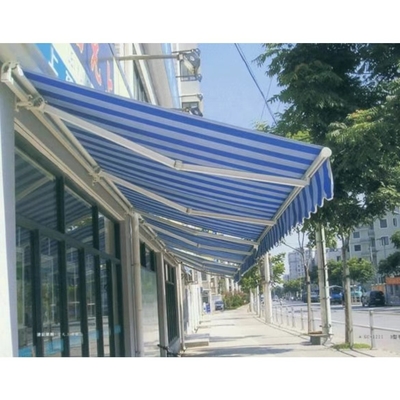 Balcón Patio Toldo retráctil con material de acero y 2.5 * 2m Tipo completamente abierto