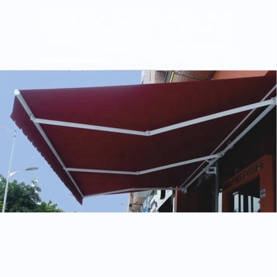 Balcón Patio Toldo retráctil con material de acero y 2.5 * 2m Tipo completamente abierto