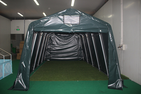 330*600*260cm impermeable PVC plegable cobertizo para bicicletas cubierta de refugio tienda de almacenamiento carport