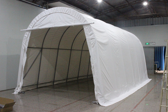 Fácil montaje de doseles plegables Carport para estacionamiento de invierno paquete tamaño 228 * 46 * 10cm