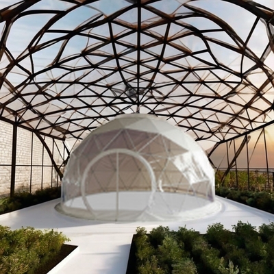 Canopy de campamento de cielo estrellado Un pabellón tratado con calor para aventuras al aire libre ecológicas