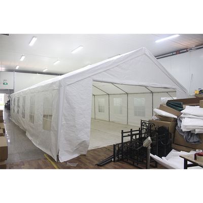 Gran tienda de doble garaje con tamaño personalizable carpa de almacenamiento portátil impermeable