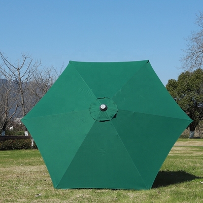 Protector solar manual personalizable para jardín solar exterior Paraguas con voladizo Paraguas para patio