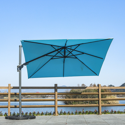 Canopy de protección solar colgante plegable para patio defset sombrilla de sombrilla contemporánea