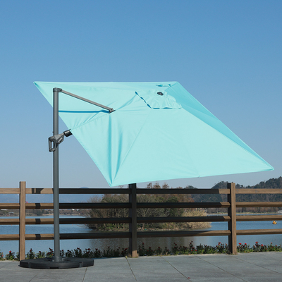 Canopy de protección solar colgante plegable para patio defset sombrilla de sombrilla contemporánea