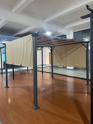 Jardín al aire libre patio de la fiesta Tienda del mirador 3 * 3.5 * 2.4m con material de vela de poliéster durable