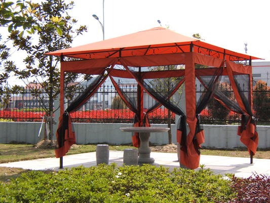 Arcos Jardín Pergola Tienda de aluminio al aire libre Galería con techo solar y marco de trabajo pesado