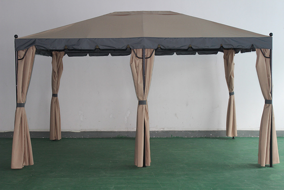 215*46*13cm Tamaño del paquete Pared de sol Poliéster de nivel único Reemplazo Gazebo Canopy top