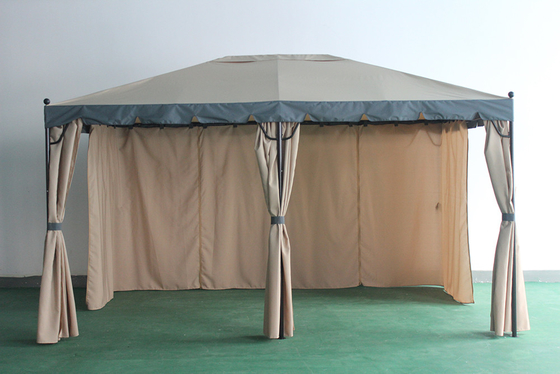 215*46*13cm Tamaño del paquete Pared de sol Poliéster de nivel único Reemplazo Gazebo Canopy top