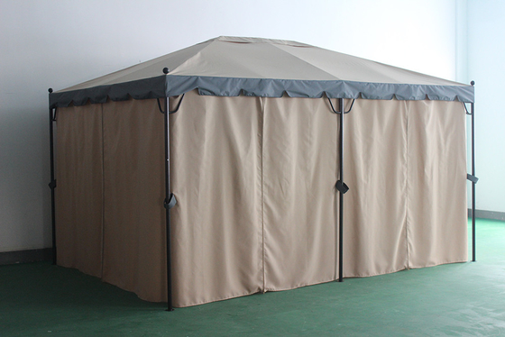215*46*13cm Tamaño del paquete Pared de sol Poliéster de nivel único Reemplazo Gazebo Canopy top