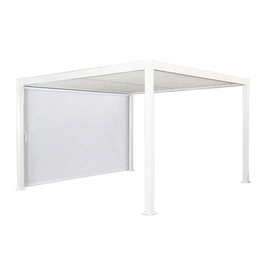 Pergola de aluminio resistente al agua 3x3m Pergola moderna para el jardín resistente al viento y al agua