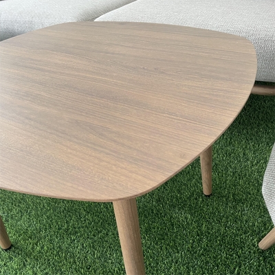 Cuadro de aluminio mesa de lujo Bistro Conjunto para muebles de jardín al aire libre Color personalizado