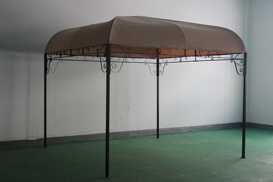 Grill de metal al aire libre para picnic en el patio trasero con paquete de cubierta recubierta de PA Tamaño 210 * 46 * 13.5cm