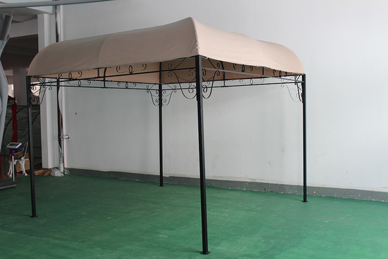 Grill de metal al aire libre para picnic en el patio trasero con paquete de cubierta recubierta de PA Tamaño 210 * 46 * 13.5cm
