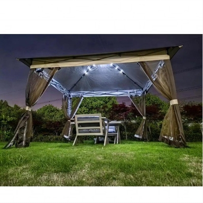 Tienda plegable de fachada con techo ascendente para transporte conveniente