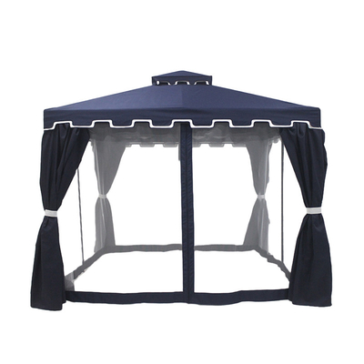 Amantes del jardín Tejido de poliéster lujoso Gazebo de jardín 3x3x2.75m de profesional