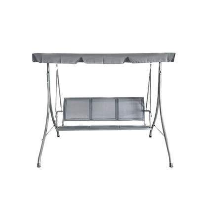 Tipo de metal Techo exterior colgante silla de cama colgante para 3 personas patio jardín