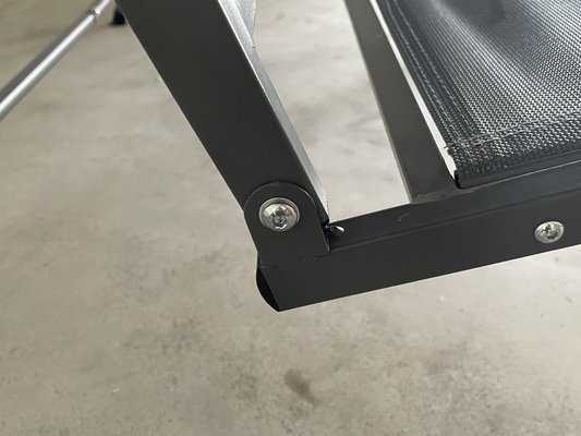 Tipo de metal Techo exterior colgante silla de cama colgante para 3 personas patio jardín