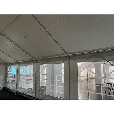 Carport de techo plegable exterior grande personalizado con acabado recubierto de polvo