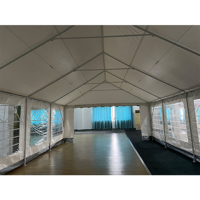 Carport de techo plegable exterior grande personalizado con acabado recubierto de polvo