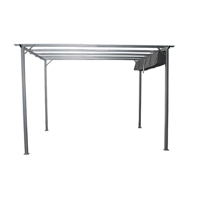 3*3.5*2.35M Adjunto a la casa Cuadro de aluminio blanco Canopy Barata Precios de toldo