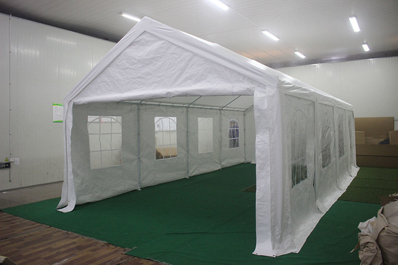 Carport Garage Canopy Shelter Tent con paredes laterales Polvos galvanizados para el almacenamiento de vehículos