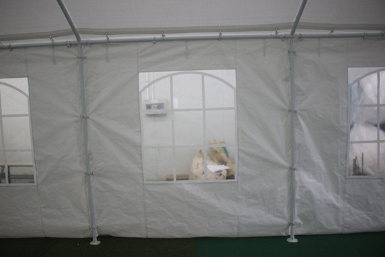 Carport Garage Canopy Shelter Tent con paredes laterales Polvos galvanizados para el almacenamiento de vehículos