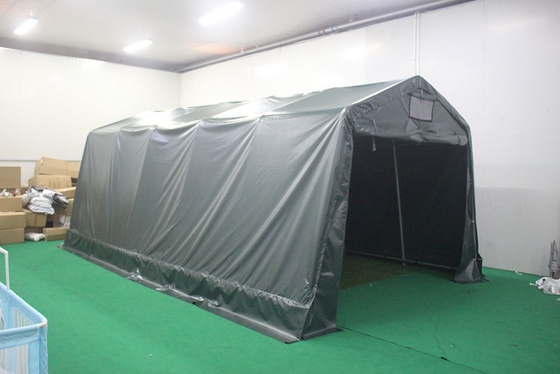 Tipo de metal PVC plegable para bicicletas coberturas de cubierta para carport plegable