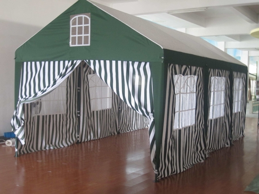 300*600cm Revestimiento de coche plegable Canopy Carport portátil Plegable retráctil para jardín
