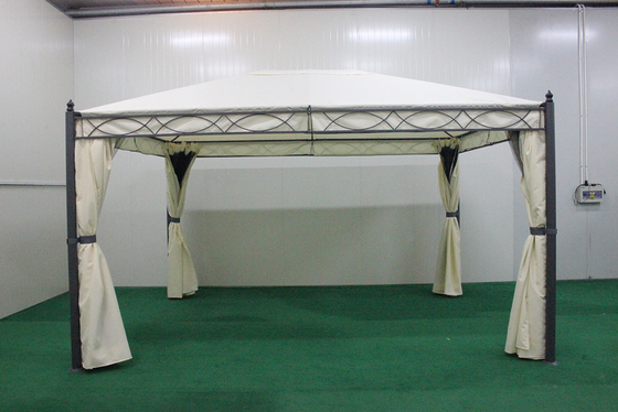 Parque Ocio Tipo de plástico poliéster Acero impermeable Muebles de patio trasero Pabellón