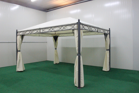 Parque Ocio Tipo de plástico poliéster Acero impermeable Muebles de patio trasero Pabellón