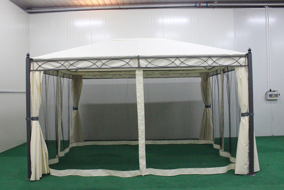 Parque Ocio Tipo de plástico poliéster Acero impermeable Muebles de patio trasero Pabellón