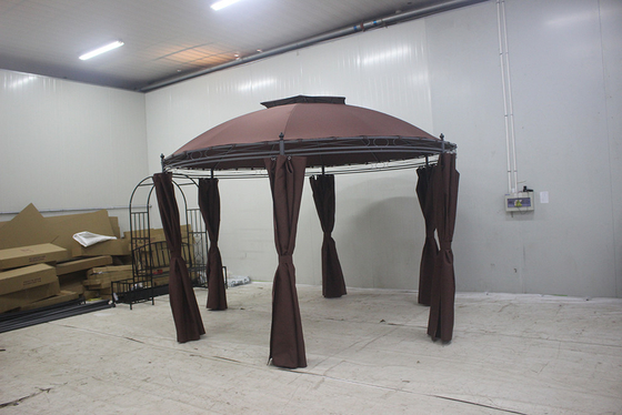 Cuadro plegable Gazebo 3x3m Doble Techo Herramienta de montaje libre para una protección duradera