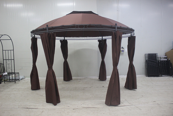 Cuadro plegable Gazebo 3x3m Doble Techo Herramienta de montaje libre para una protección duradera