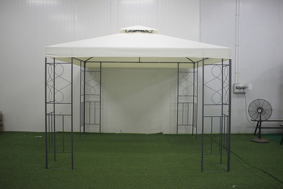 Crear un espacio exterior elegante y funcional con el pabellón de acero de patio de 3x3m