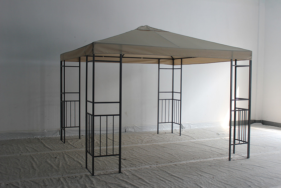 Personalizar el mirador de acero con pantalla de red Tejido resistente al agua exterior 3X3M