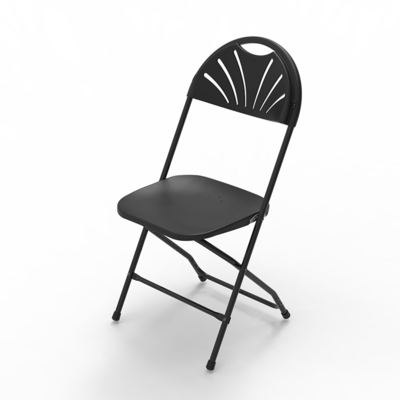 Silla de plástico blanco silla plegable de metal apilada para jardines al aire libre parques de bodas